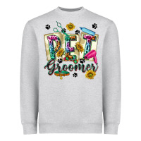 Western Pet Groomer Heavyweight Sweatshirt | Teevron