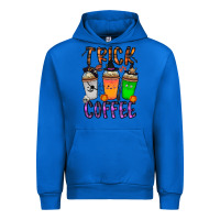 Cobalt trick or coffee Urban Hoodie - CowhideDigitalArt
