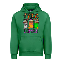 Emerald trick or coffee Urban Hoodie - CowhideDigitalArt