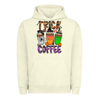 Pigment Pistachio trick or coffee Urban Hoodie - CowhideDigitalArt