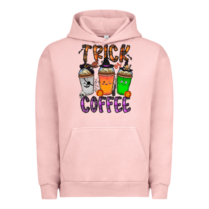 Trick Or Coffee Urban Hoodie by CowhideDigitalArt | Teevron