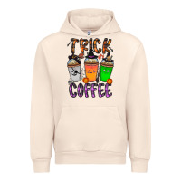 Sandshell trick or coffee Urban Hoodie - CowhideDigitalArt