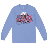 Colony Blue valentines day lvn Long Sleeve Tee - RanaPortraitStore