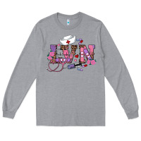 Heather Grey valentines day lvn Long Sleeve Tee - RanaPortraitStore