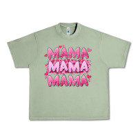 Oil Green mama mama mama valentine's day Urban Heavy Tee - LillyAllenDesigns