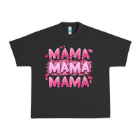 Pigment Black mama mama mama valentine's day Urban Heavy Tee - LillyAllenDesigns