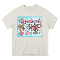 Cream Western Registered Nurse Heavy Core Tee - LillyAllenDesigns