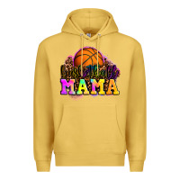 Antique Gold basketball mama Premium Hoodie - OliviaCreatesArt
