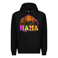 Black basketball mama Premium Hoodie - OliviaCreatesArt