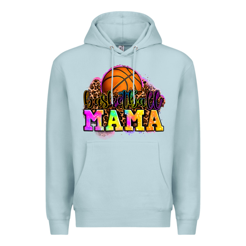 Basketball Mama Premium Hoodie by OliviaCreatesArt | Teevron