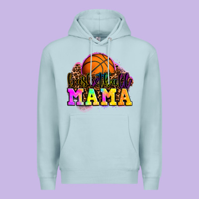 Basketball Mama Premium Hoodie Designed By Oliviacreatesart