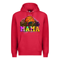Cardinal basketball mama Premium Hoodie - OliviaCreatesArt
