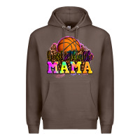Coffee basketball mama Premium Hoodie - OliviaCreatesArt