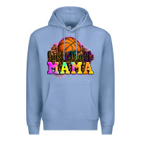 Colony Blue basketball mama Premium Hoodie - OliviaCreatesArt