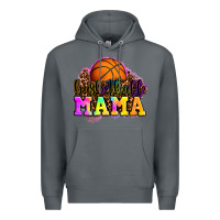 Rock basketball mama Premium Hoodie - OliviaCreatesArt