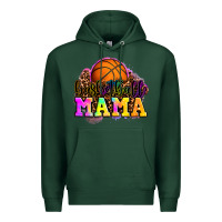 Sports Green basketball mama Premium Hoodie - OliviaCreatesArt