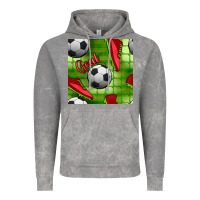 Cloud Rock soccer shoes goal seamless pattern Vintage Hoodie - BundleAndBundleShop