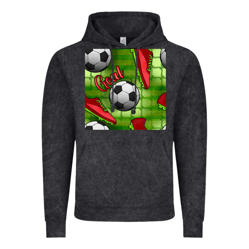 Soccer Shoes Goal Seamless Pattern Vintage Hoodie by BundleAndBundleShop | Teevron