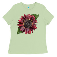 Matcha chocolate sunflower Ladies Tee - LillyAllenDesigns
