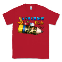 Red 5 th grade dude Classic Tee - BundleAndBundleShop