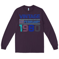 Plum Vintage February 1980 Long Sleeve Tee - Bettercallsaul