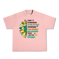 Salmon they whispered to her you cant withstand the storm Urban Heavy Tee - LillyAllenDesigns
