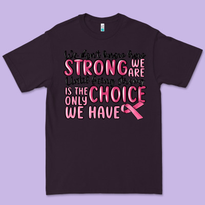 Breast Cancer Malia Premium Tee Designed By Maliassmallbusiness