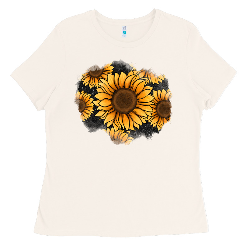 Sunflower Patch Ladies Tee by Jasminsmagicworld | Teevron