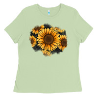 Matcha sunflower patch Ladies Tee - Jasminsmagicworld
