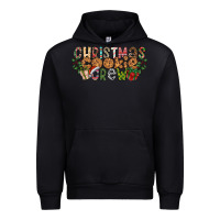 Black christmas cookie crew Urban Hoodie - CowhideDigitalArt