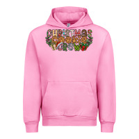 Fuchsia Pink christmas cookie crew Urban Hoodie - CowhideDigitalArt
