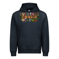 Navy christmas cookie crew Urban Hoodie - CowhideDigitalArt