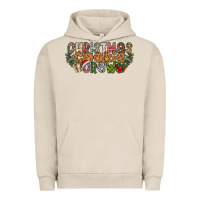Pigment French Oak christmas cookie crew Urban Hoodie - CowhideDigitalArt