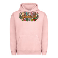 Pigment Salmon christmas cookie crew Urban Hoodie - CowhideDigitalArt
