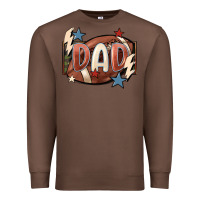 Chestnut football dad Premium Sweatshirt - FaDigitalArtStudio