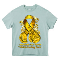 Arona they never fight alone yellow ribbon with boxing g Heavy Core Tee - NancyCooperArtShop
