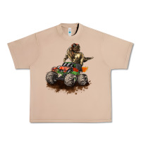 Burro monster truck and t rex dinosaur Urban Heavy Tee - LillyAllenDesigns