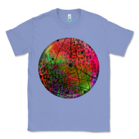 Colony Blue halloween round Classic Tee - BundleAndBundleShop