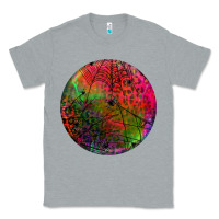 Heather Grey halloween round Classic Tee - BundleAndBundleShop
