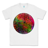 White halloween round Classic Tee - BundleAndBundleShop