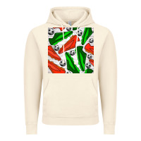 Vintage Artic soccer shoes seamless pattern Vintage Hoodie - BundleAndBundleShop