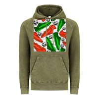 Vintage Olive soccer shoes seamless pattern Vintage Hoodie - BundleAndBundleShop