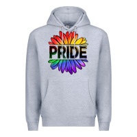 Hippie Pride Sunflowers Premium Hoodie | Teevron