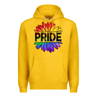 Lemon hippie pride sunflowers Premium Hoodie - OliviaCreatesArt