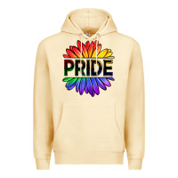 Pina Colada hippie pride sunflowers Premium Hoodie - OliviaCreatesArt