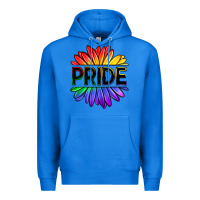 True Royal hippie pride sunflowers Premium Hoodie - OliviaCreatesArt