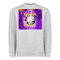 Heather Grey Freak In The Sheets Heavyweight Sweatshirt - texasbilliewilder