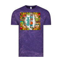 Cloud Purple thankful teacher fall tumbler Vintage Tee - BundleAndBundleShop