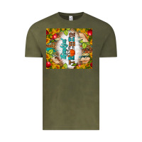 Vintage Olive thankful teacher fall tumbler Vintage Tee - BundleAndBundleShop