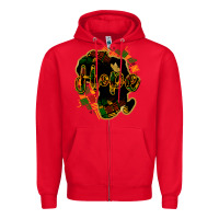 Red Hope black history Zipper Hoodie - HowdyJamesFarm